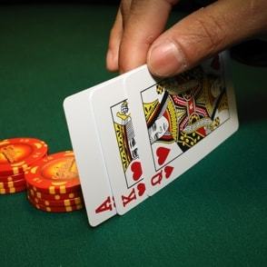 Three Card Poker game