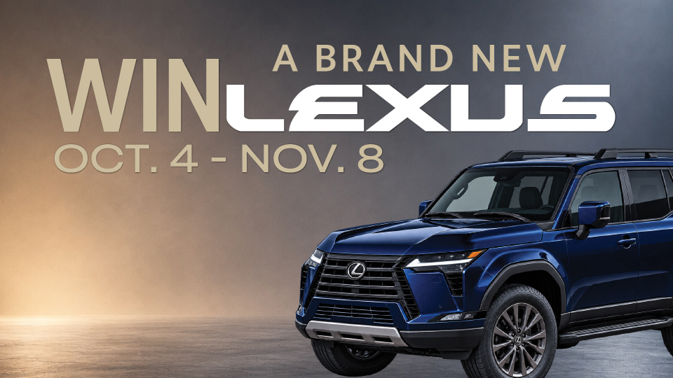 Win a brand new Lexus